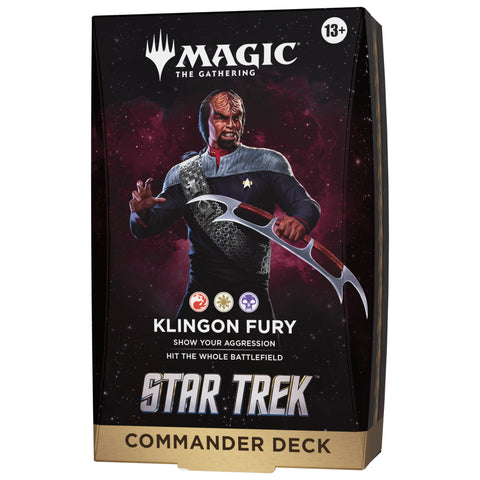 Preorder - Magic The Gathering Star Trek Commander - Klingon Fury