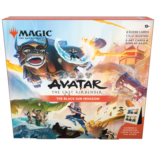 Pre-Order - Magic: The Gathering: Avatar: The Last Airbender: "The Black Sun Invasion" Scene Box