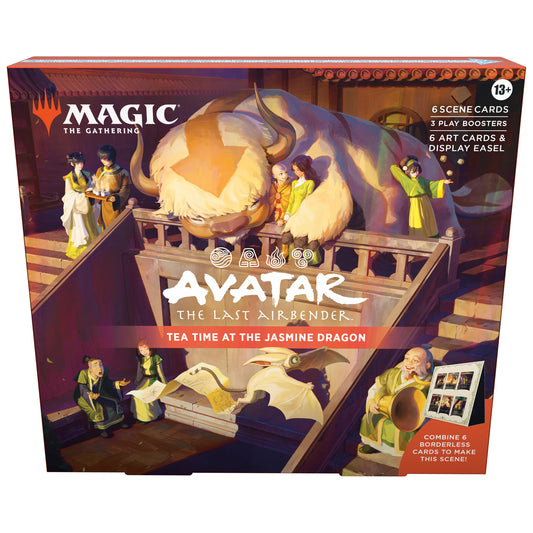 Pre-Order - Magic: The Gathering: Avatar: The Last Airbender: "Tea Time at the Jasmine Dragon" Scene Box