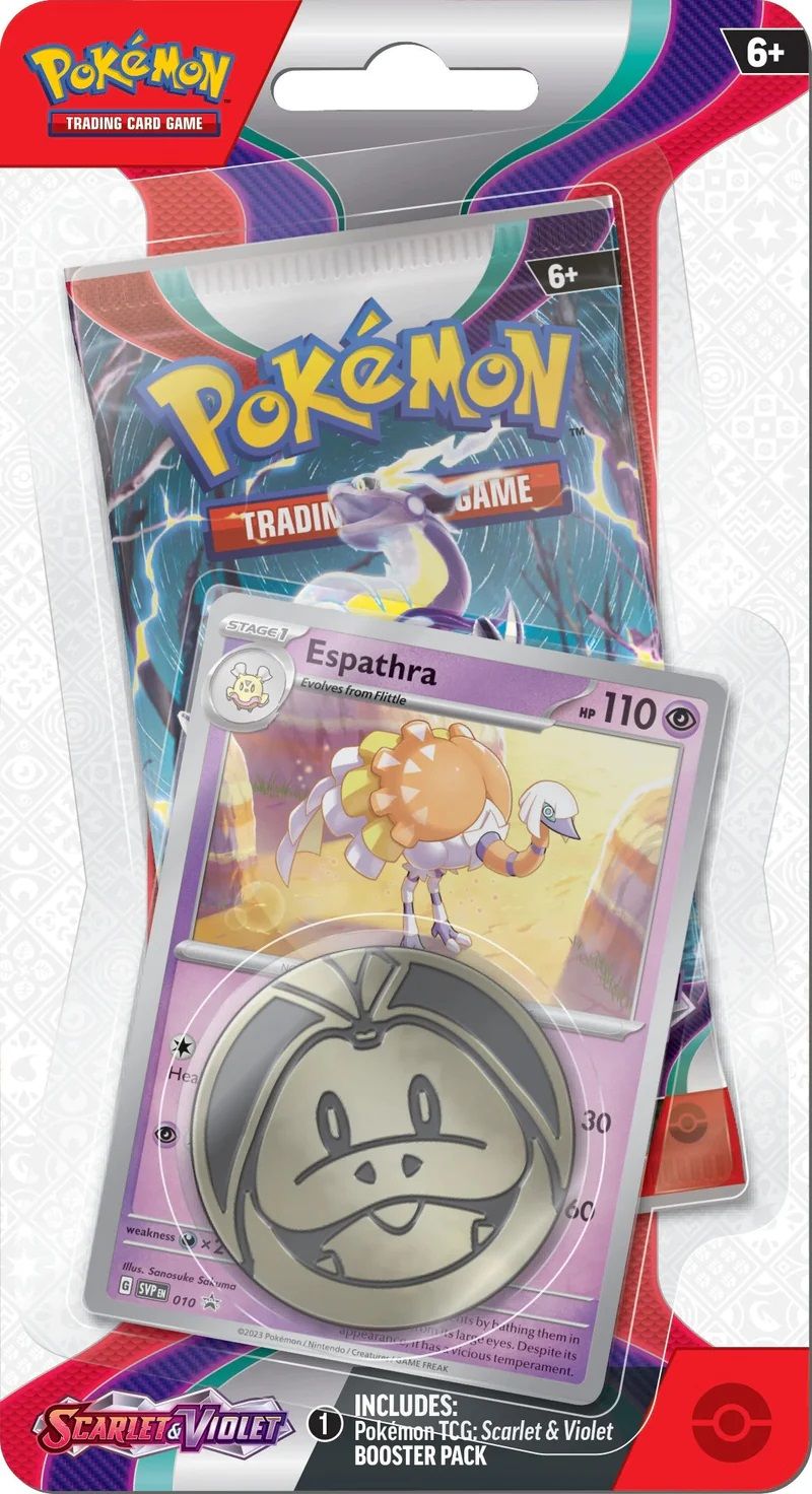 Pokemon -  Scarlet & Violet Checklane Blister - Espathra