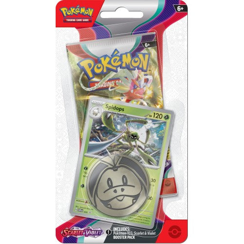 Pokemon -  Scarlet & Violet - Checklane Blister - Spidops