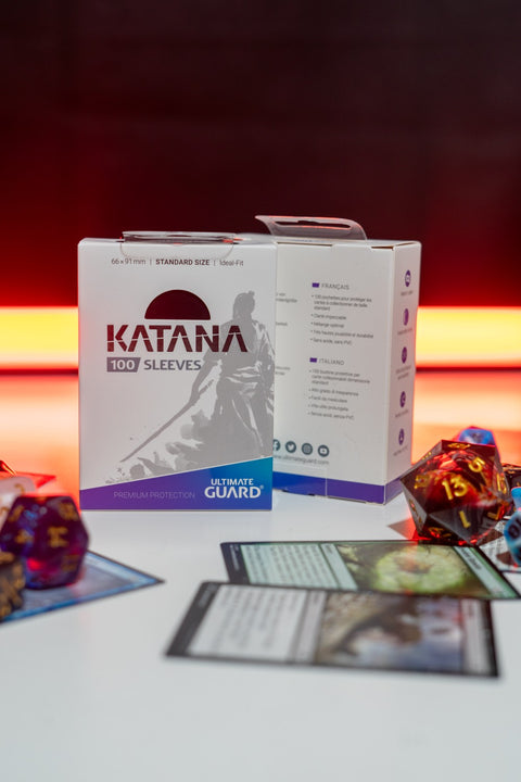 Ultimate Guard Katana Sleeves Standard Size Black (100)