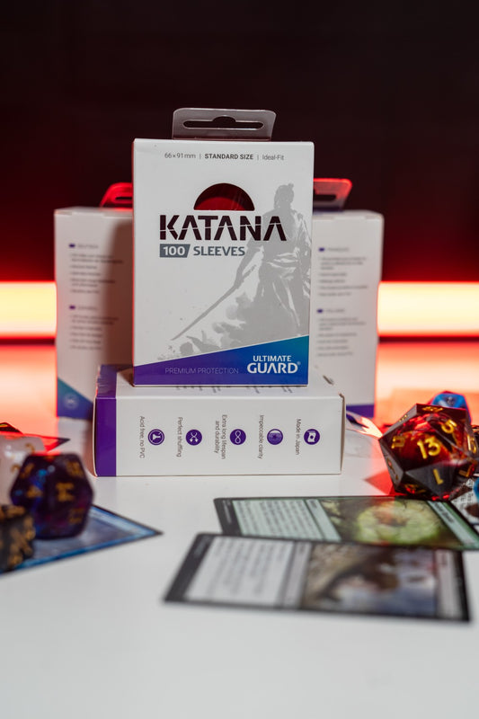 Ultimate Guard Katana Sleeves Standard Size Red (100)