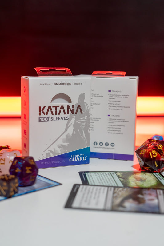 Ultimate Guard Katana Sleeves Standard Size White (100)