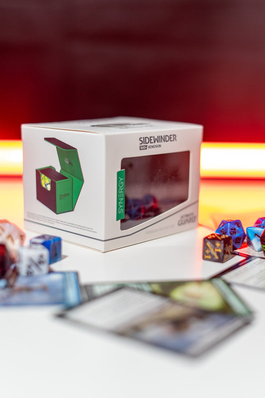 Ultimate Guard Sidewinder 100+ XenoSkin SYNERGY Black/Green
